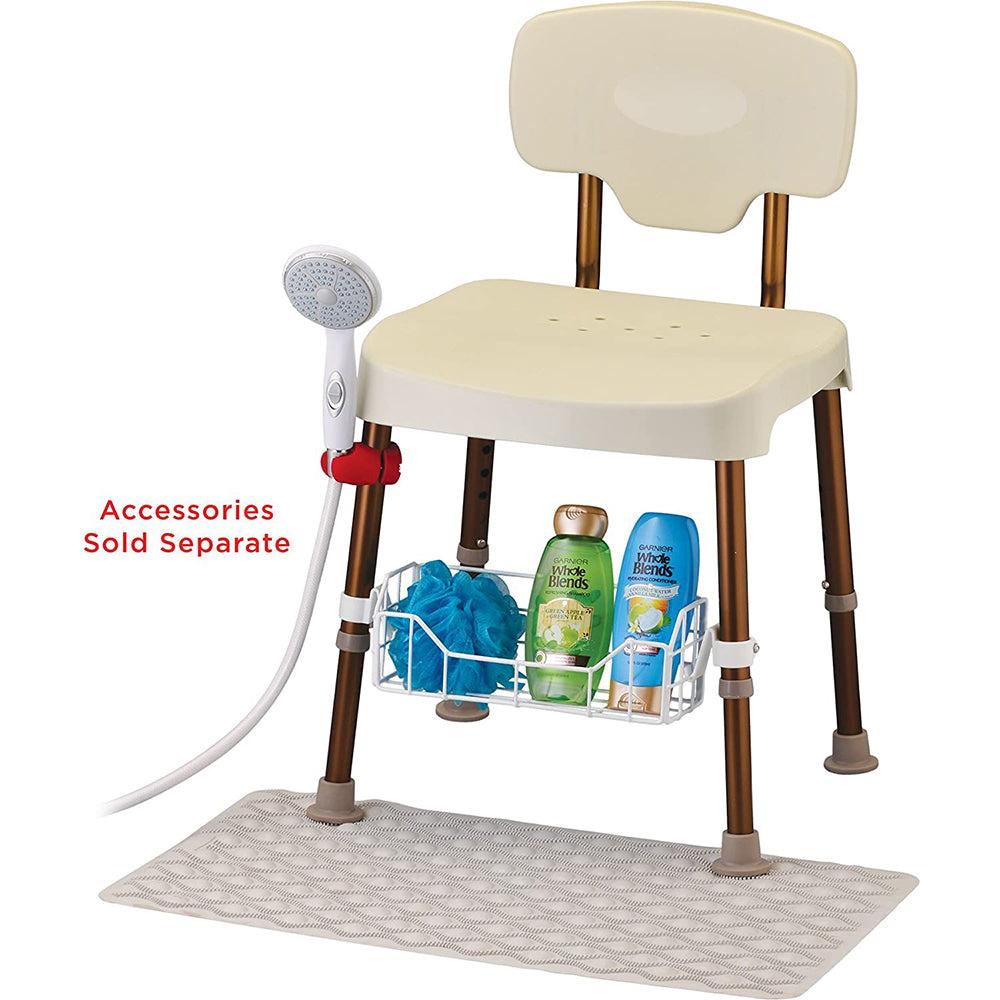 Heavy Duty Bath Seat With Back (Tool less assembly) thumbnail 4