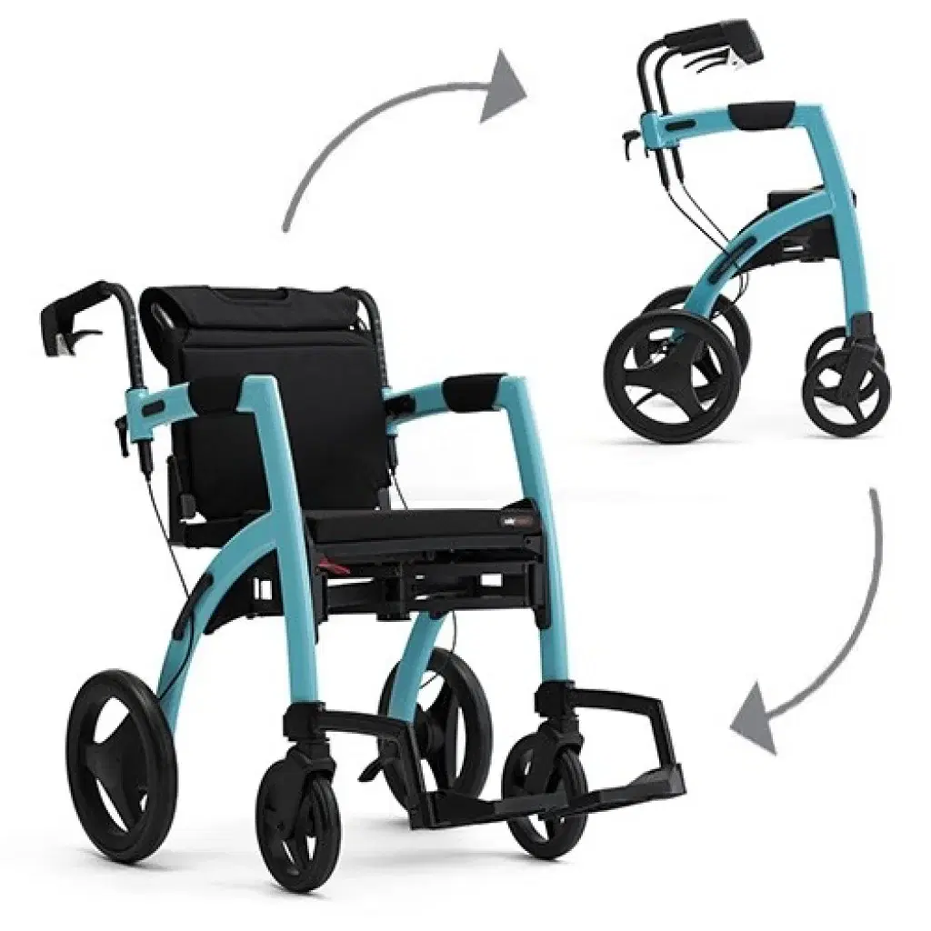 Rollz Motion Wheelchair Walker (Bluetooth Connection for Step Count through app) thumbnail 2