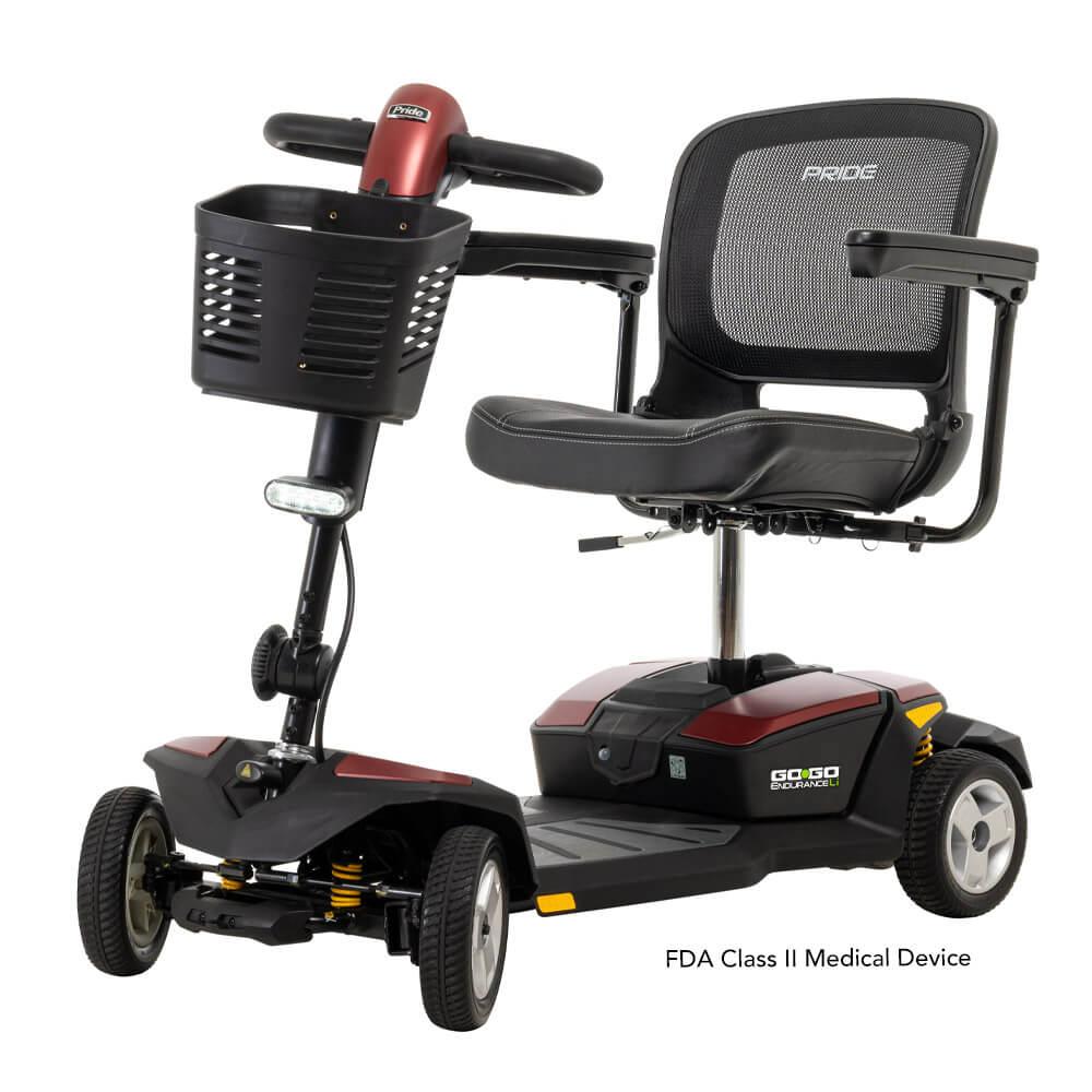 Pride Go Go Endurance Li (Lithium Battery) Wt.Cap 325lbs thumbnail 2