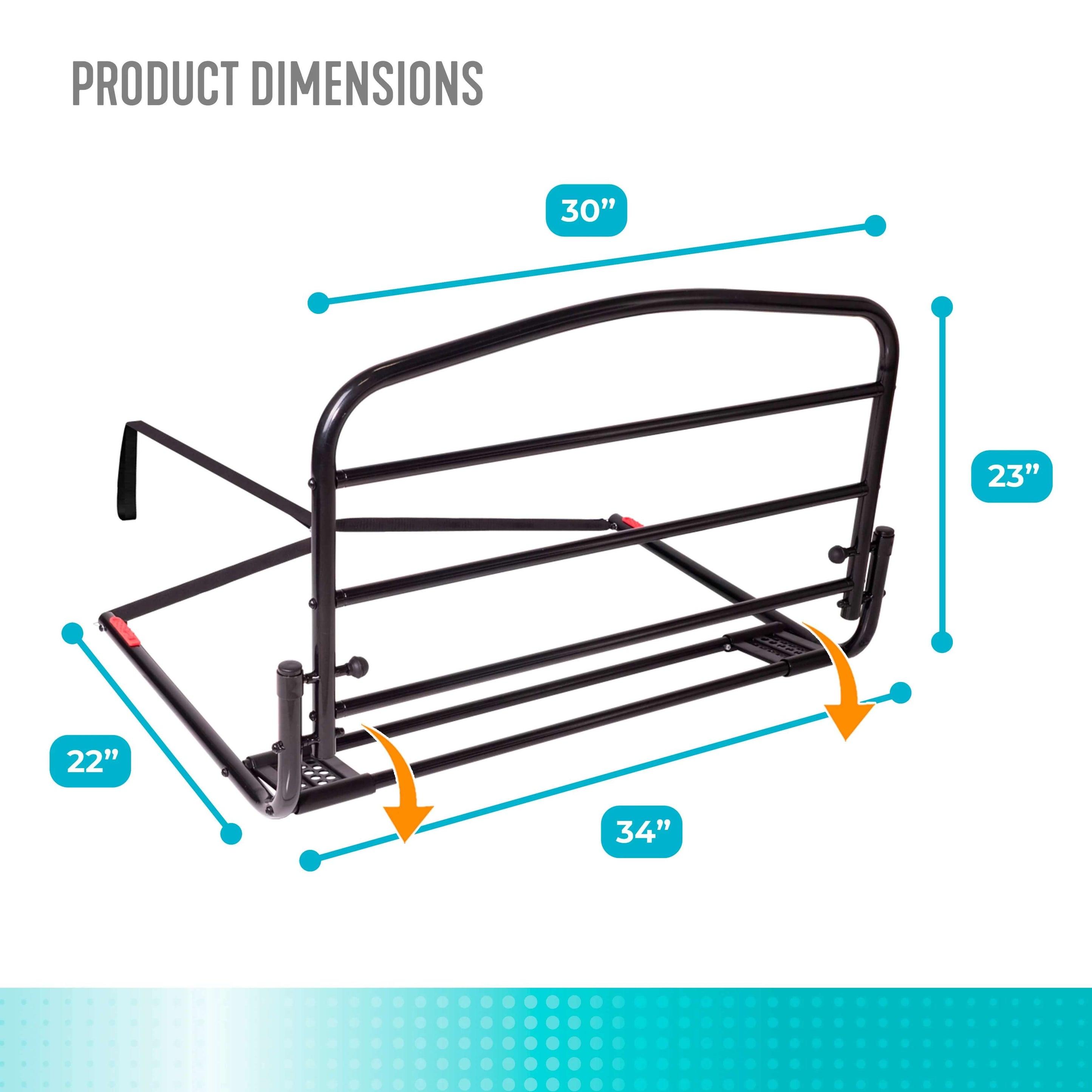 Stander Wonder Pivot Bed Rail (Tall) thumbnail 2
