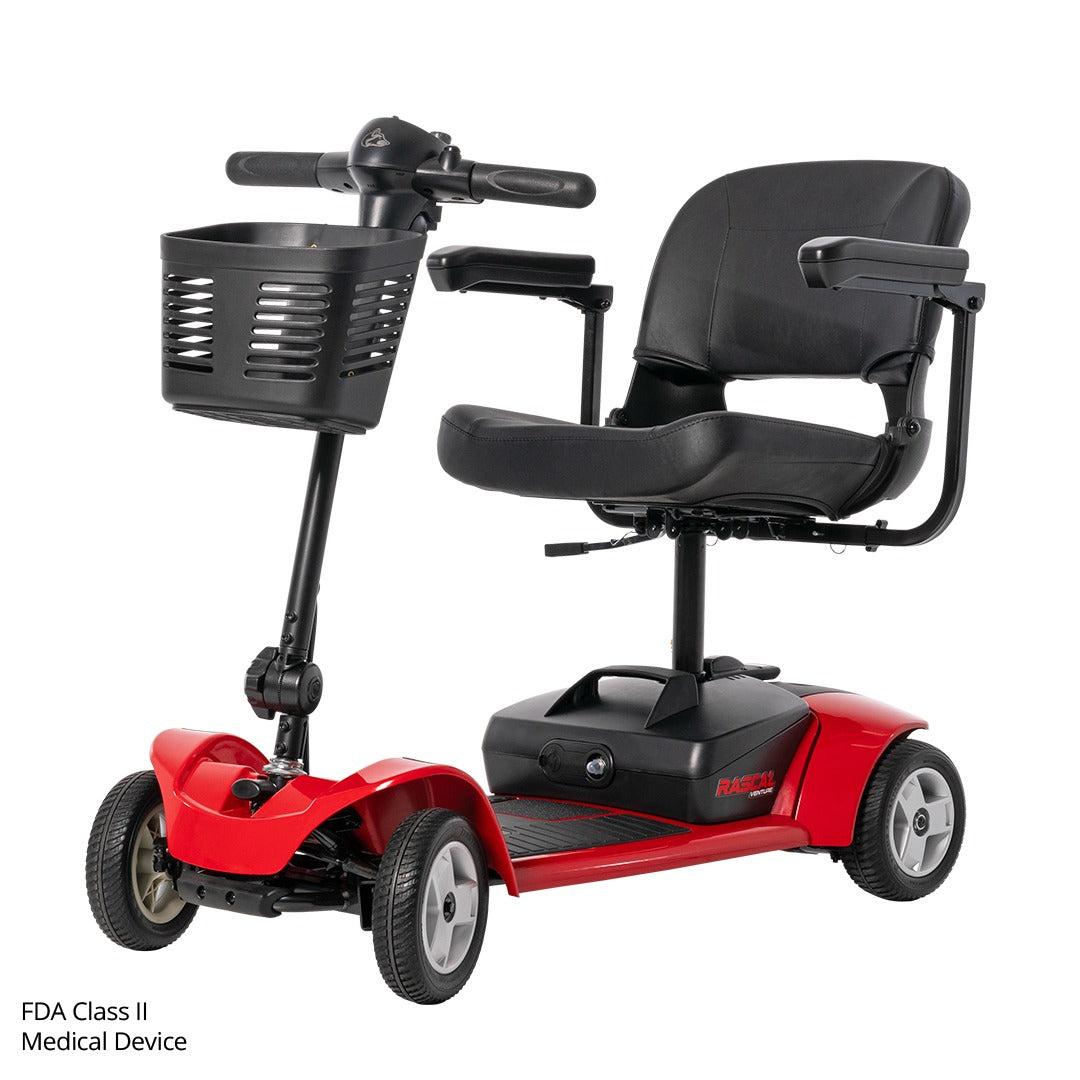 Rascal Venture 4-Wheel Mobility Scooter – Premium Foldable 300 lb Capacity thumbnail 3