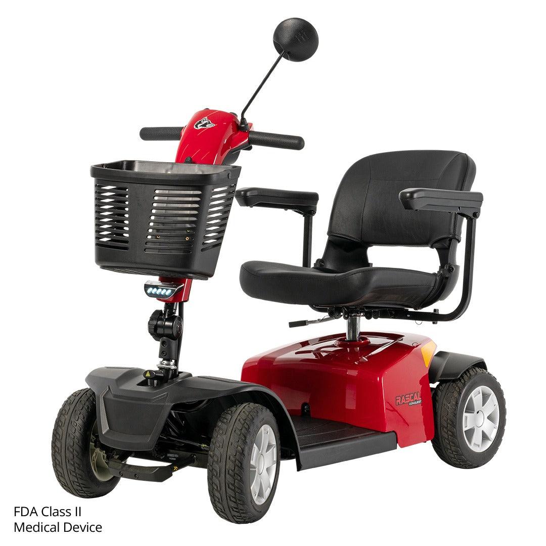 Rascal Conquest 4-Wheel Mobility Scooter thumbnail 2
