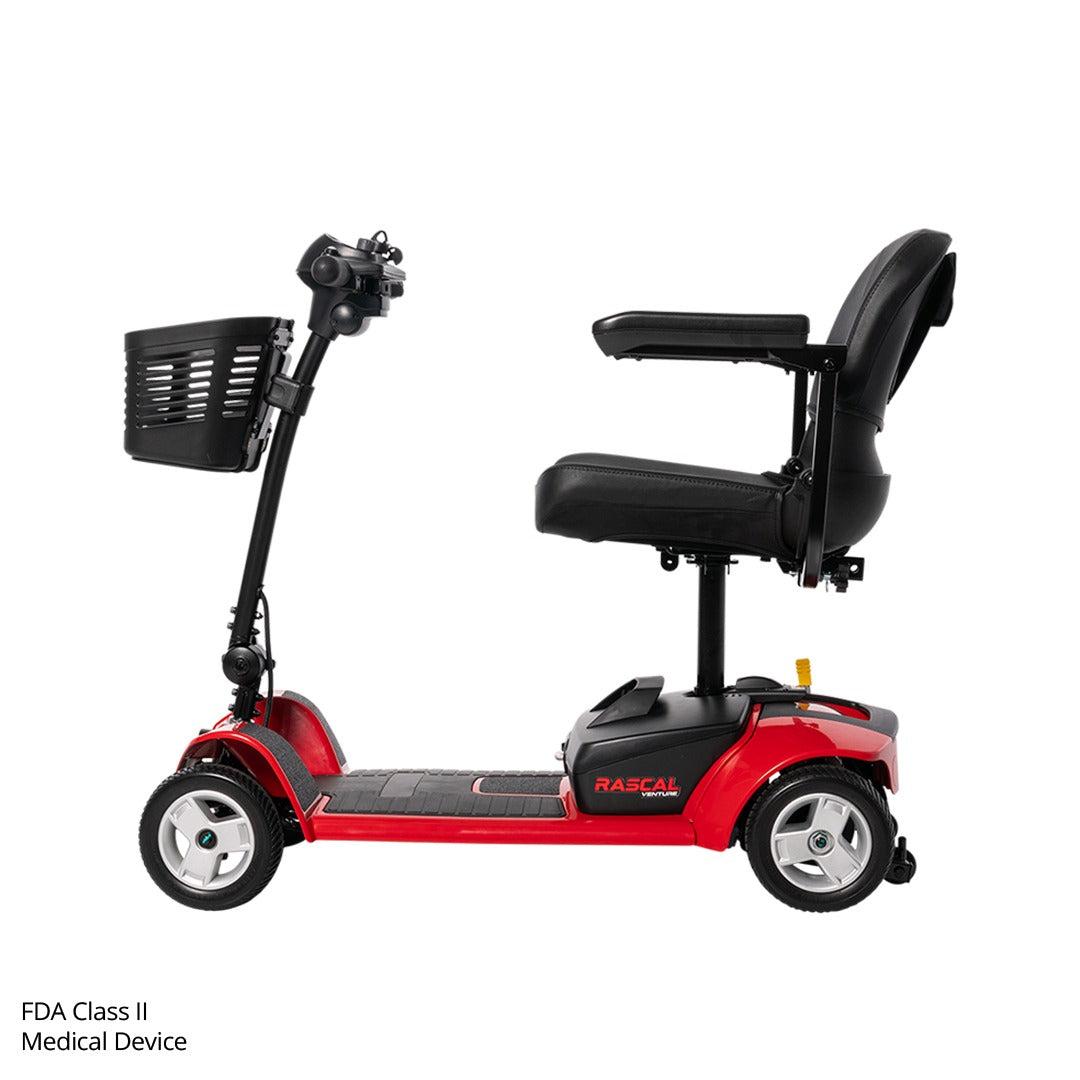 Rascal Venture 4-Wheel Mobility Scooter – Premium Foldable 300 lb Capacity thumbnail 2