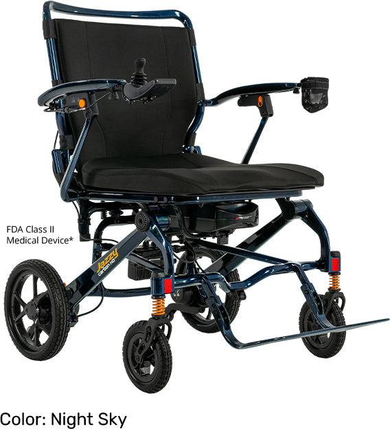 Pride Jazzy Carbon HD Lightweight Folding Power Wheelchair thumbnail 2