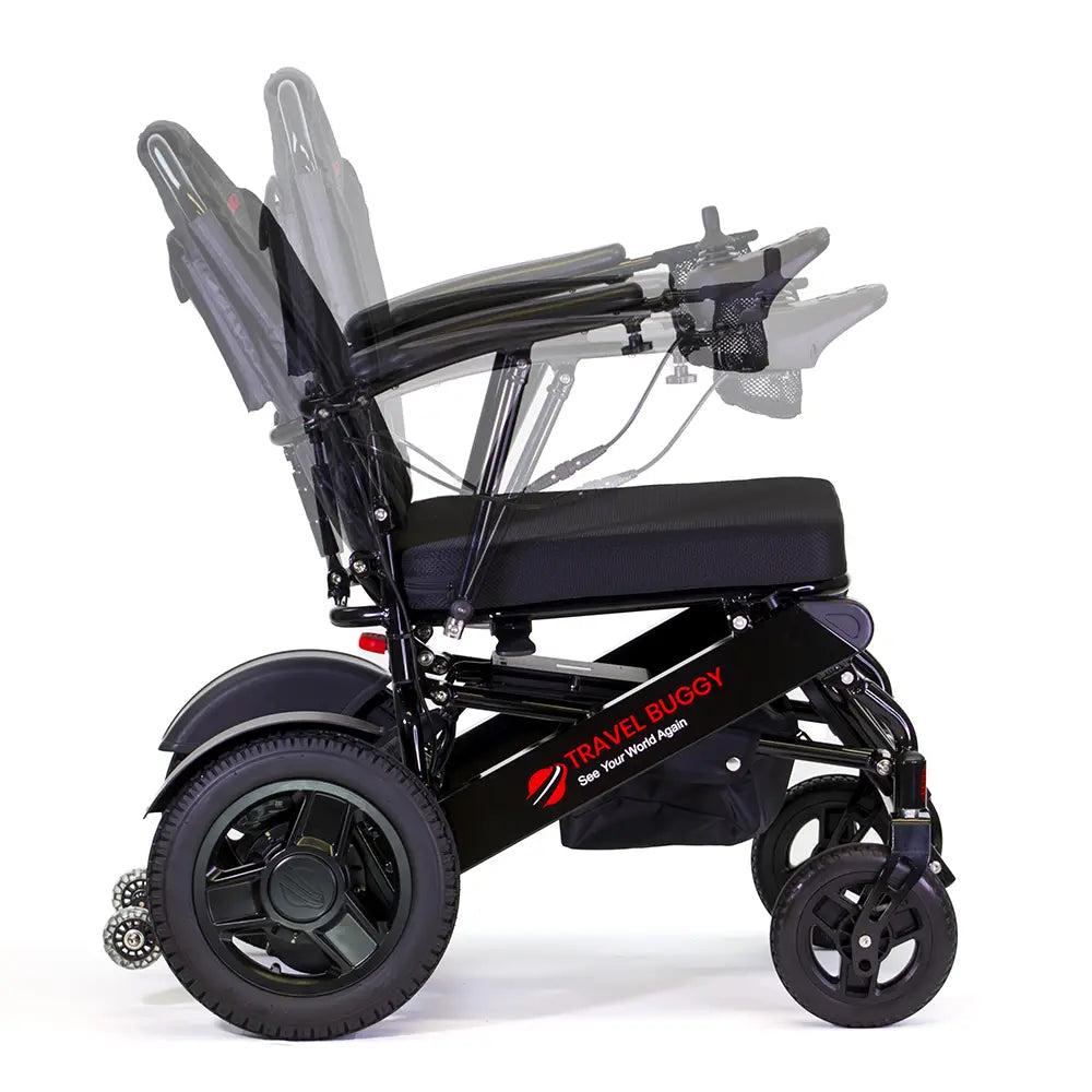 Travel Buggy City 2 Plus Folding Wheel Chair (Wt. Cap 395lbs) thumbnail 4