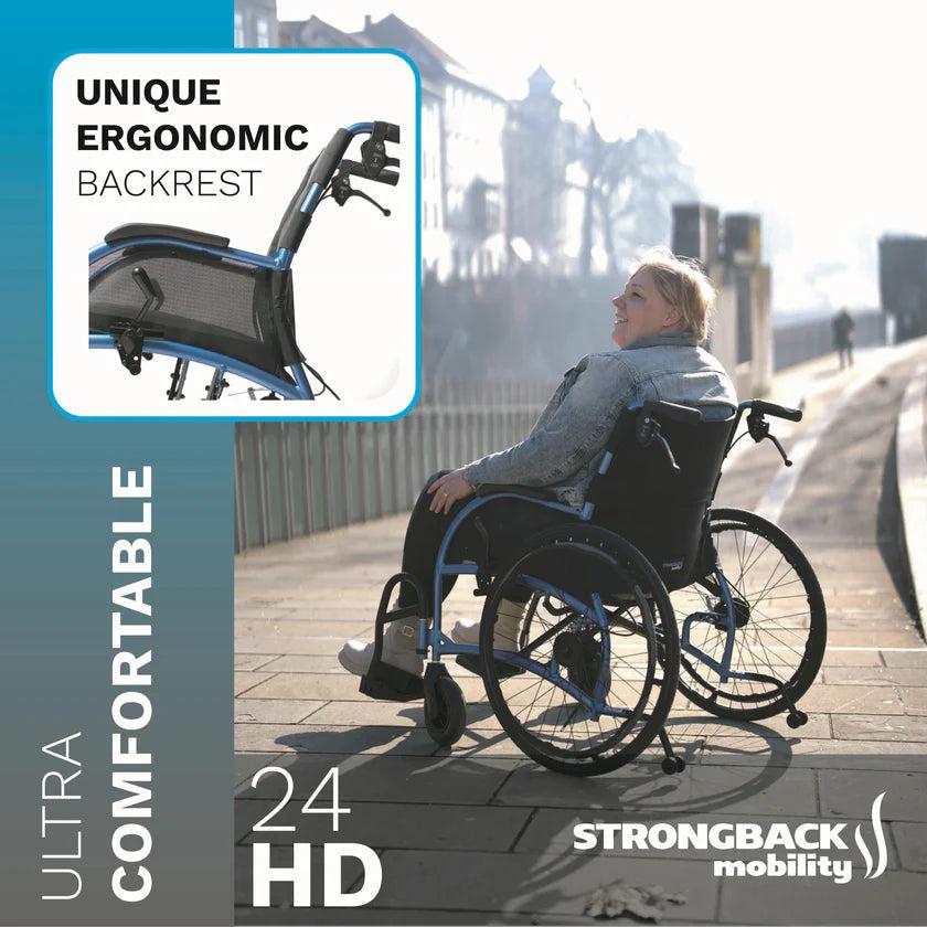 STRONGBACK Heavy Duty Wheelchair Weight Cap 375lbs thumbnail 2