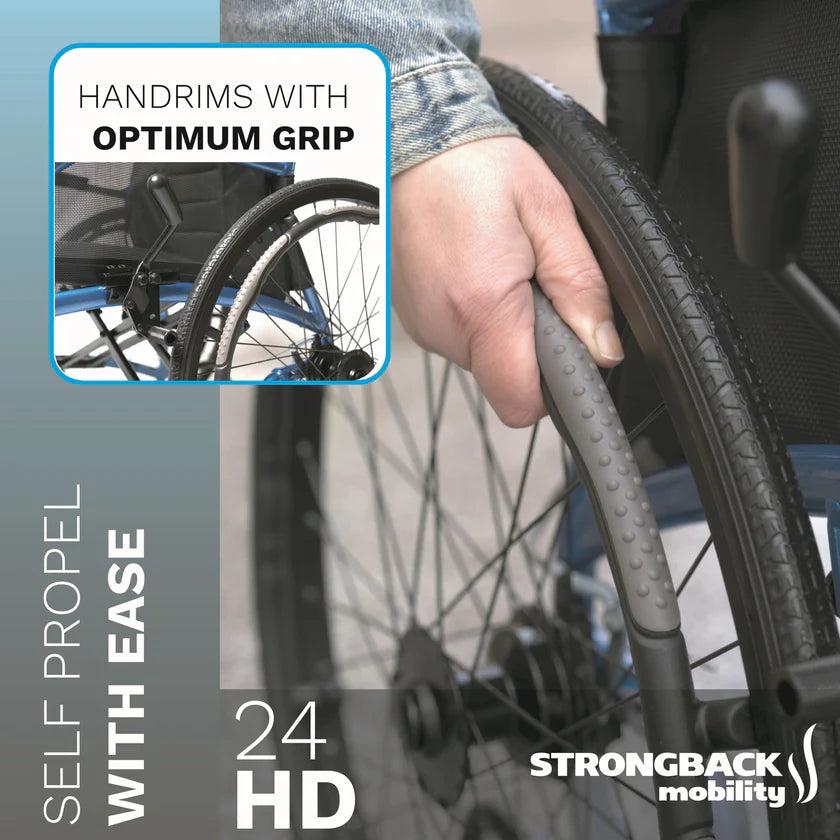 STRONGBACK Heavy Duty Wheelchair Weight Cap 375lbs thumbnail 4