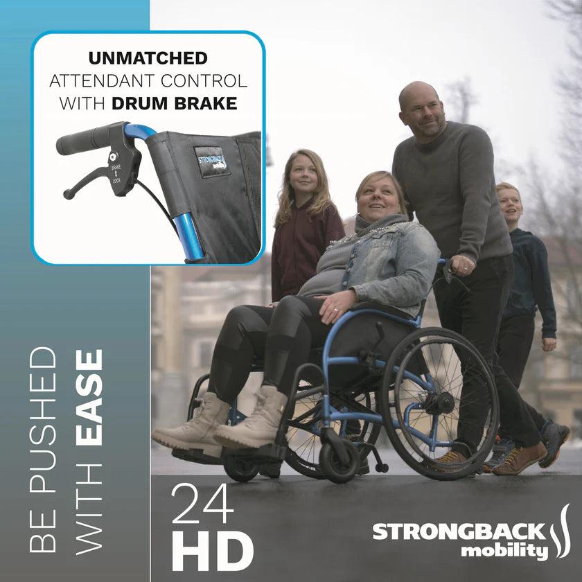 STRONGBACK Heavy Duty Wheelchair Weight Cap 375lbs thumbnail 3